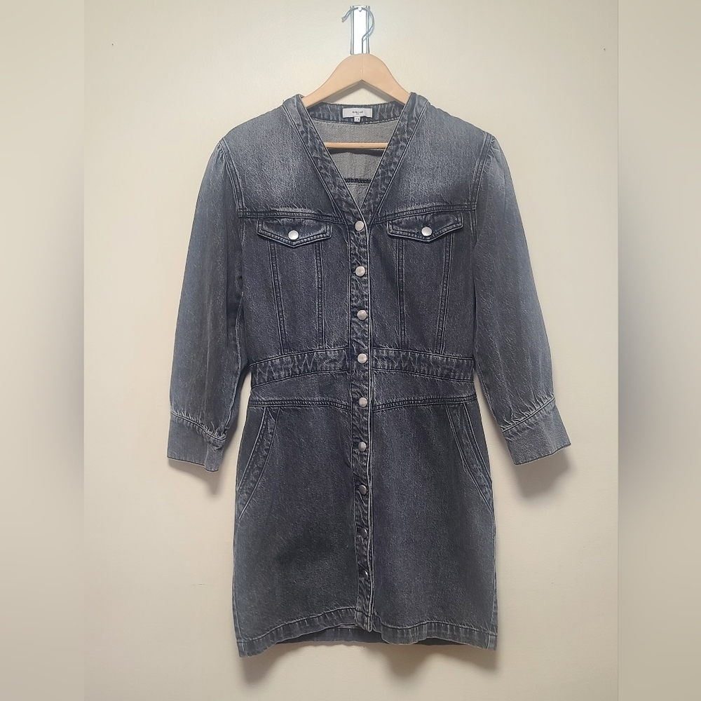 Suncoo dark denim dress brand size T3 - Picture 9 of 11